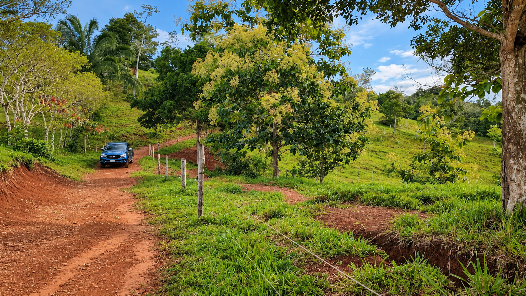222-Hectare Large-Scale Cattle Ranch with 12 Natural Springs, Extensive Public Road Frontage & Development Potential