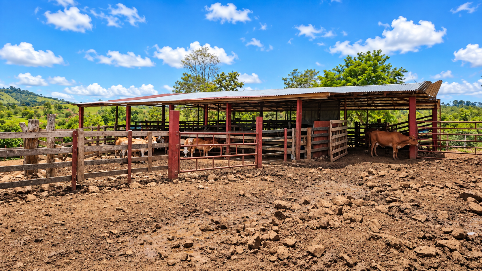 222-Hectare Large-Scale Cattle Ranch with 12 Natural Springs, Extensive Public Road Frontage & Development Potential