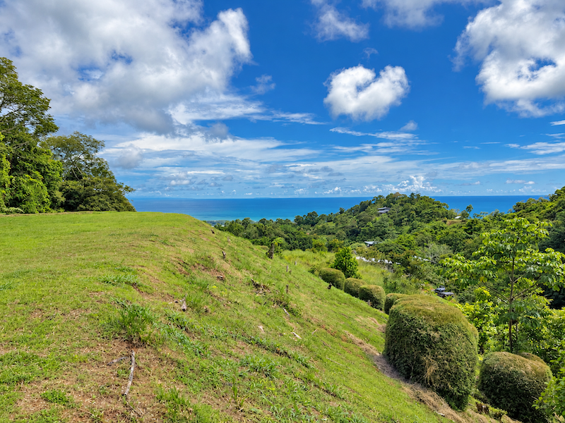 PRIVATE PLOT WITH OCEAN VIEWS AND A LARGE BUILDING PLATFORM, IN PORTALON – 2.06 ACRES