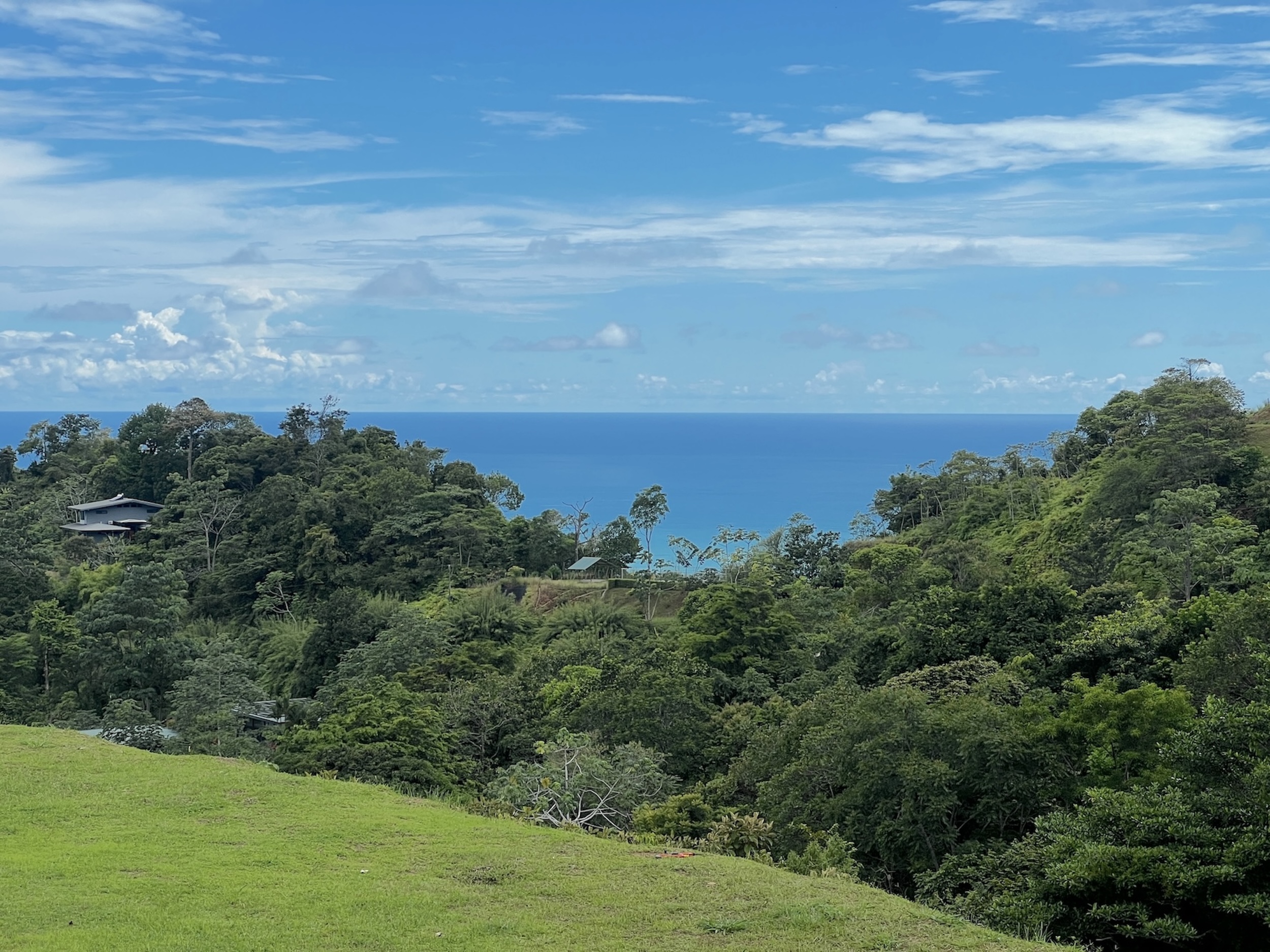 PRIVATE PLOT WITH OCEAN VIEWS AND A LARGE BUILDING PLATFORM, IN PORTALON – 2.06 ACRES
