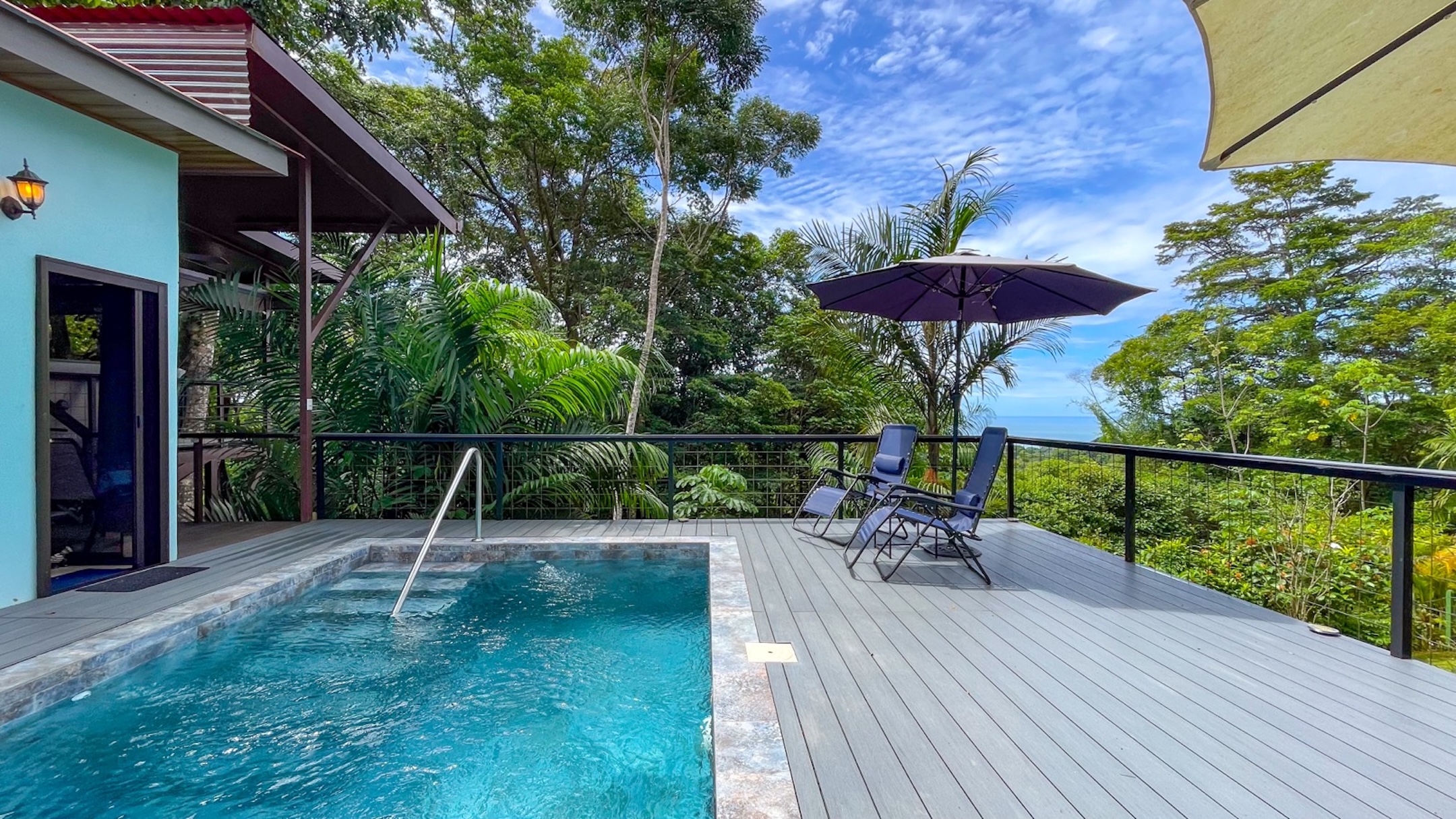 RENOVATED HOME WITH POOL, OCEAN VIEWS, AND ADDITIONAL LAND, IN CINCO VENTANAS, OJOCHAL