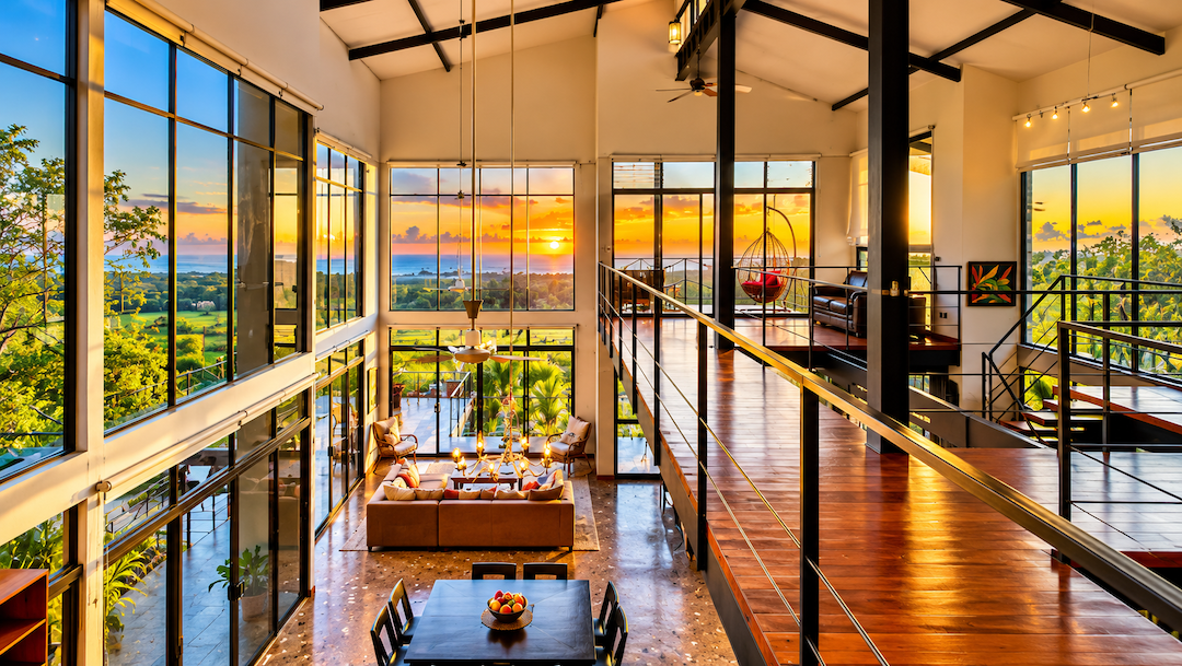 LUXURY RESIDENCE 3 BEDROOM HOME ON 6 ACRES WITH PACIFIC OCEAN VIEWS, IN MATAPALO