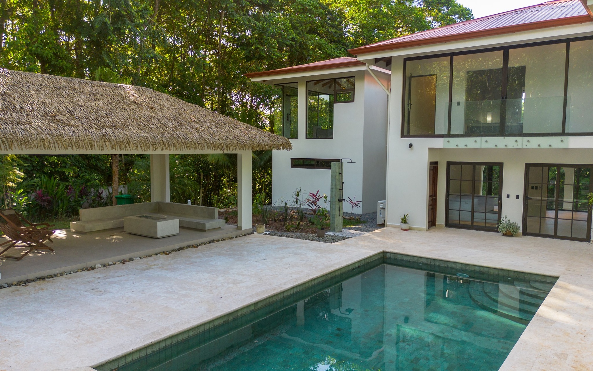 RENOVATED HOUSE WITH POOL AND SOLAR POWER IN CINCO VENTANAS, OJOCHAL – 4.17 ACRES
