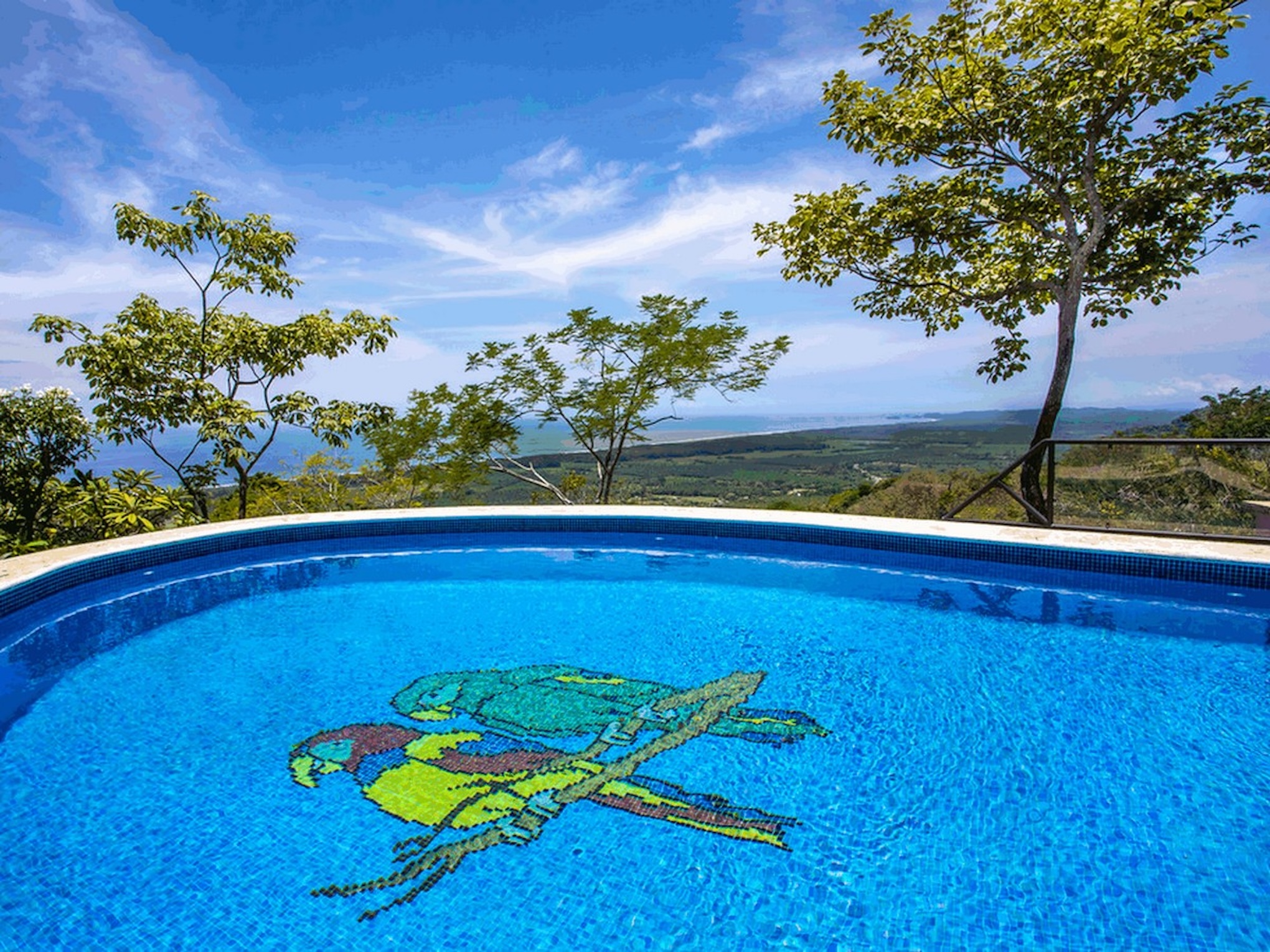 91.2-ACRE PRIVATE ESTATE WITH A MANSION, PANORAMIC OCEAN VIEWS, AND TROPICAL RAINFOREST, IN PLAYA MATAPALO