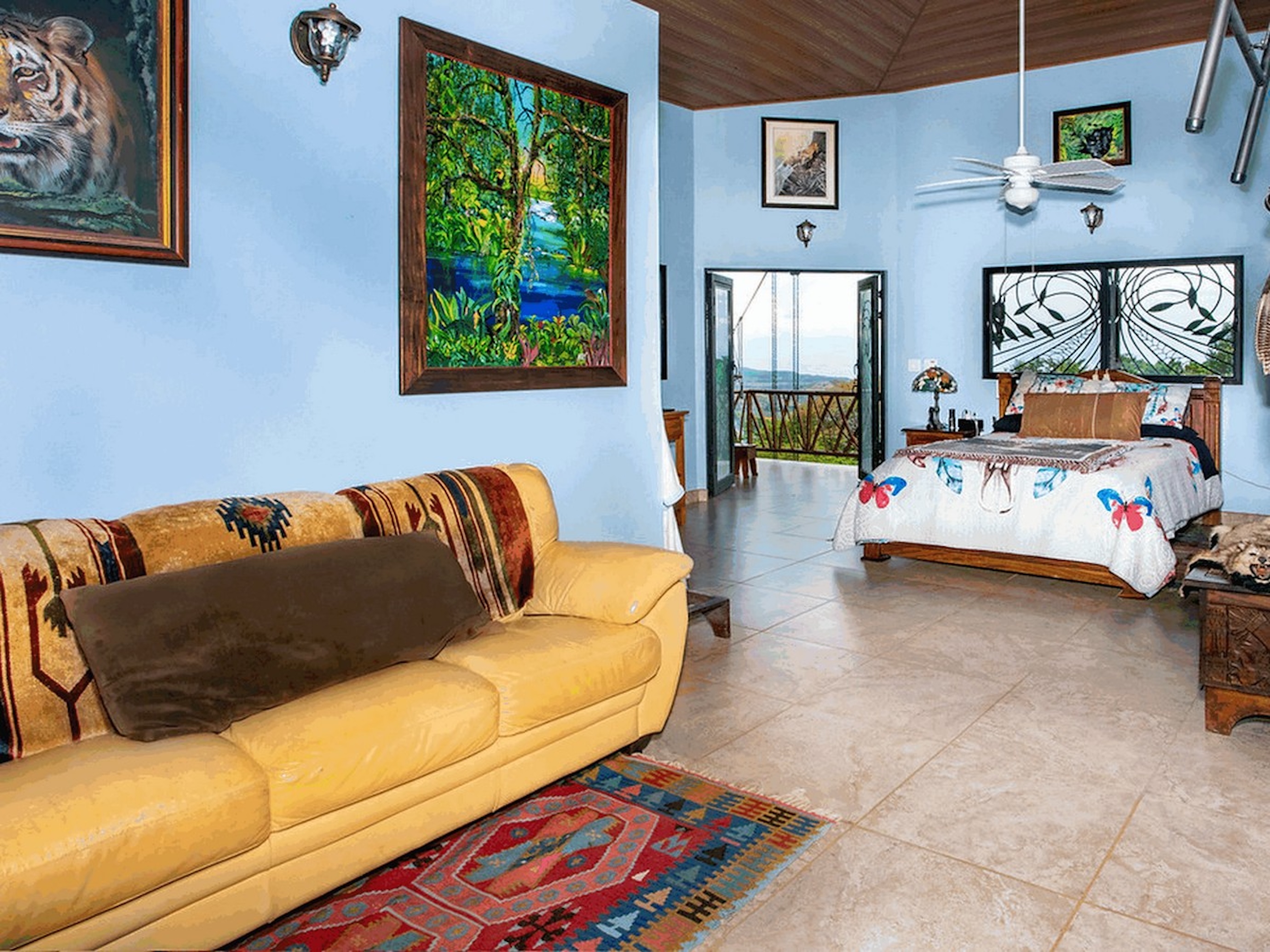 91.2-ACRE PRIVATE ESTATE WITH A MANSION, PANORAMIC OCEAN VIEWS, AND TROPICAL RAINFOREST, IN PLAYA MATAPALO