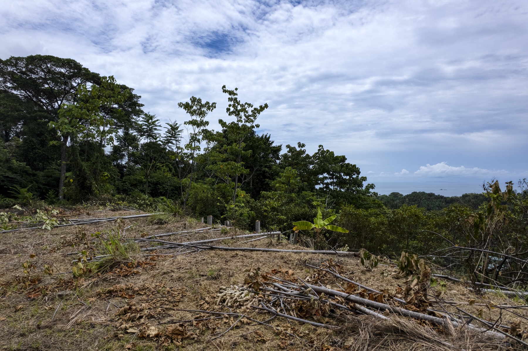 LAND WITH OCEAN VIEWS AND BUILDING POTENTIAL, IN PLAYA HERMOSA – 1.79 ACRES