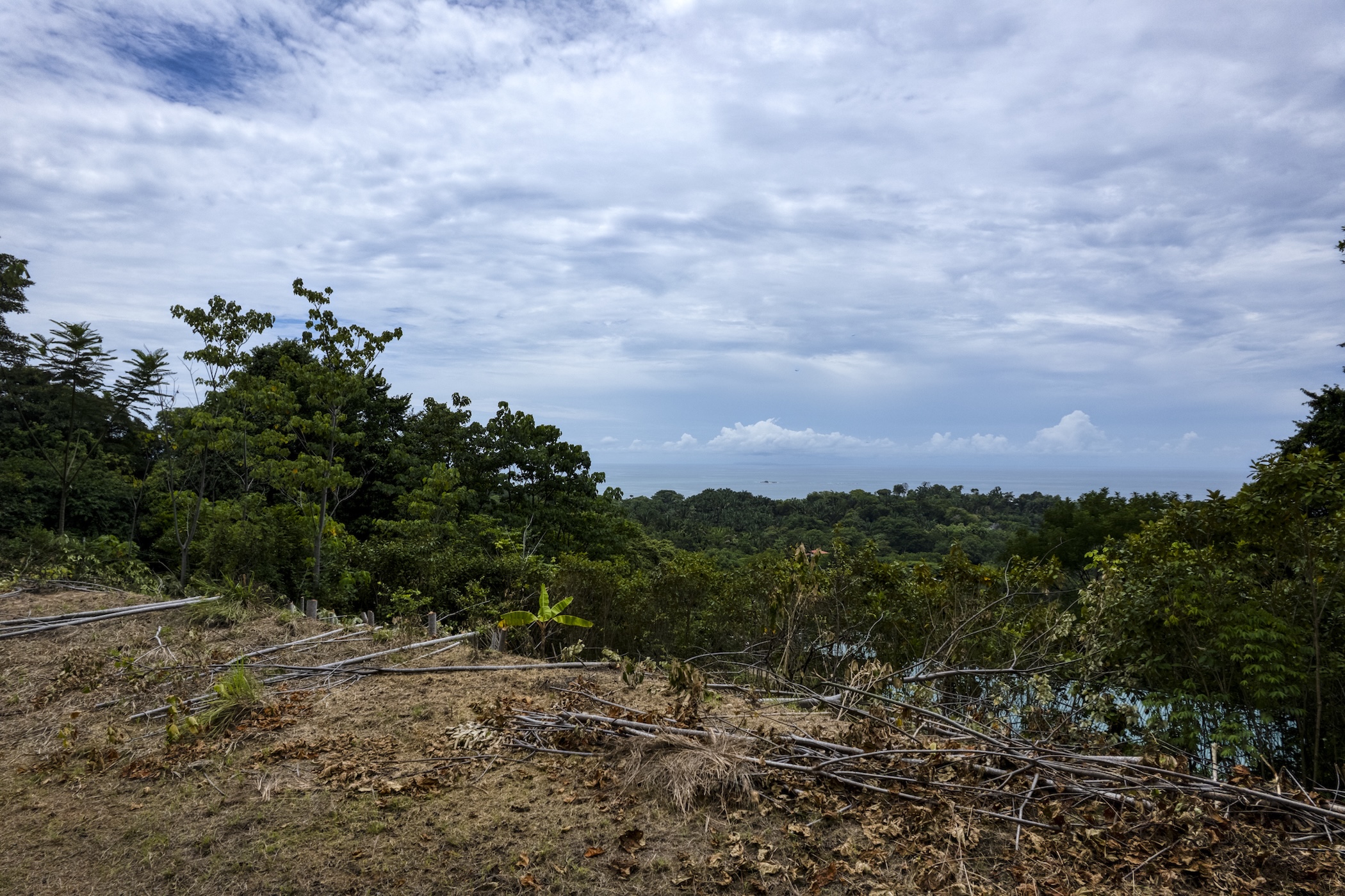 LAND WITH OCEAN VIEWS AND BUILDING POTENTIAL, IN PLAYA HERMOSA – 1.79 ACRES