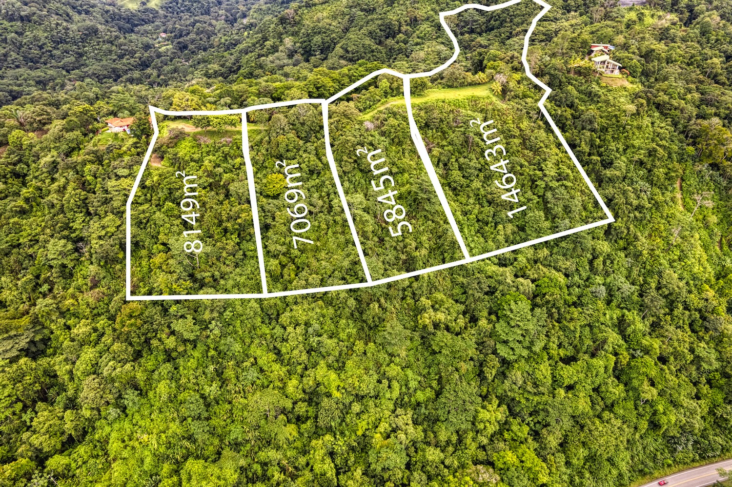 LOT 3 SPACIOUS MOUNTAIN LAND SURROUNDED BY JUNGLE, NEAR CORONADO TRES RIOS – 3.62 ACRES