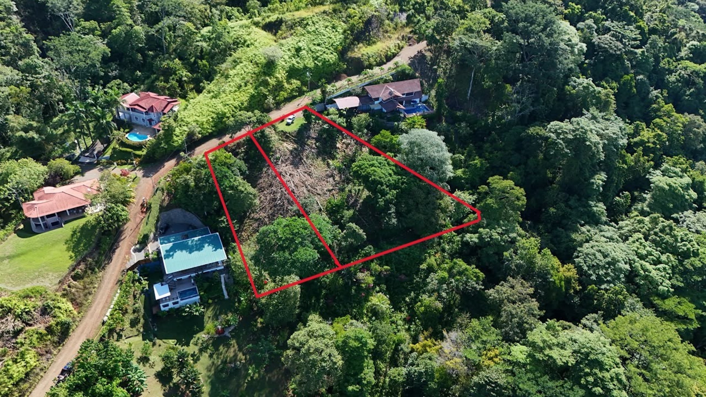 LOT WITH PANORAMIC OCEAN VIEWS, CAÑO ISLAND, AND WHALE ROCK, IN OJOCHAL