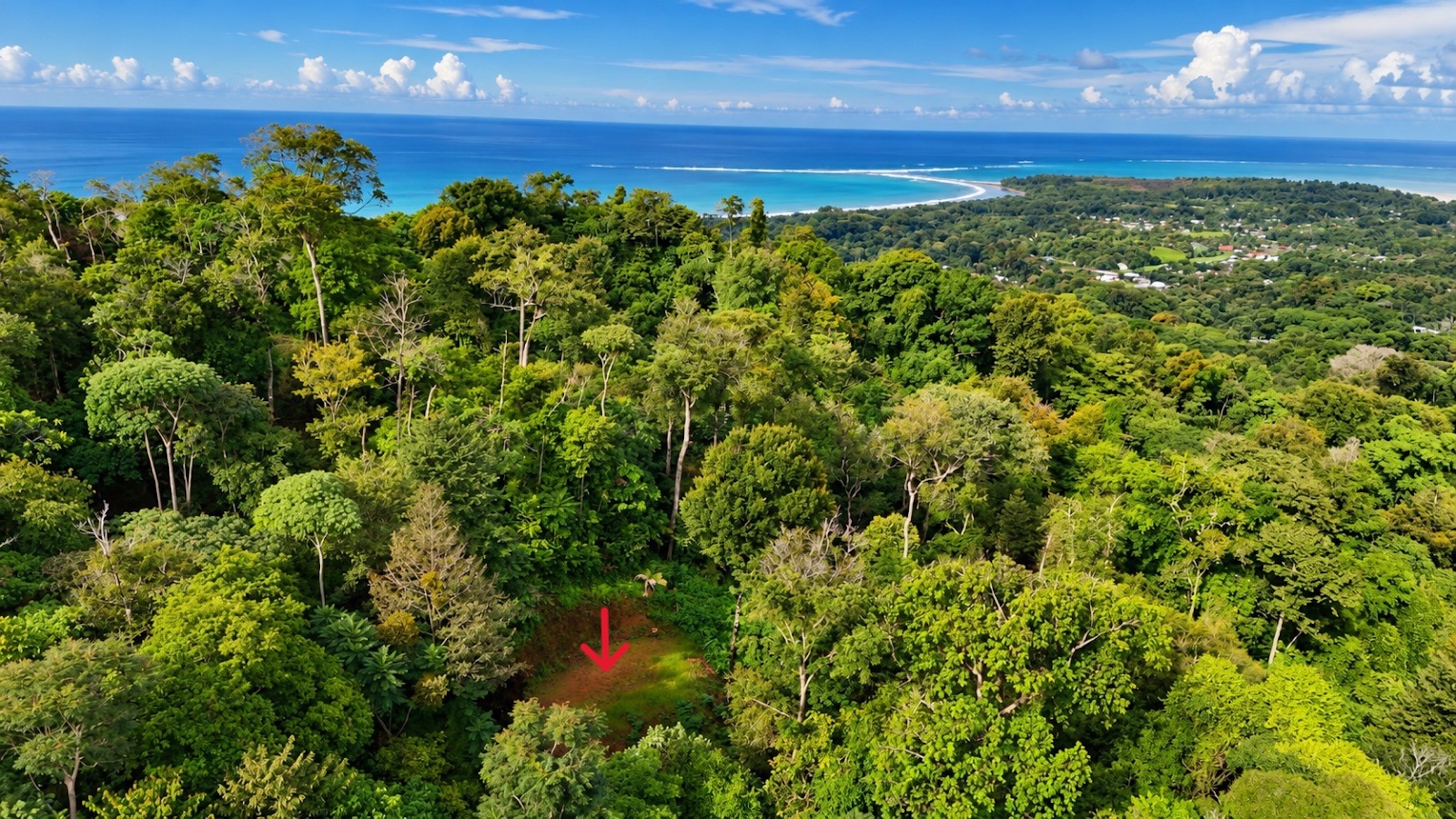 LAND WITH PACIFIC OCEAN VIEWS, IN THE MOUNTAINS OF UVITA LAS BRISAS – 1.7 ACRES