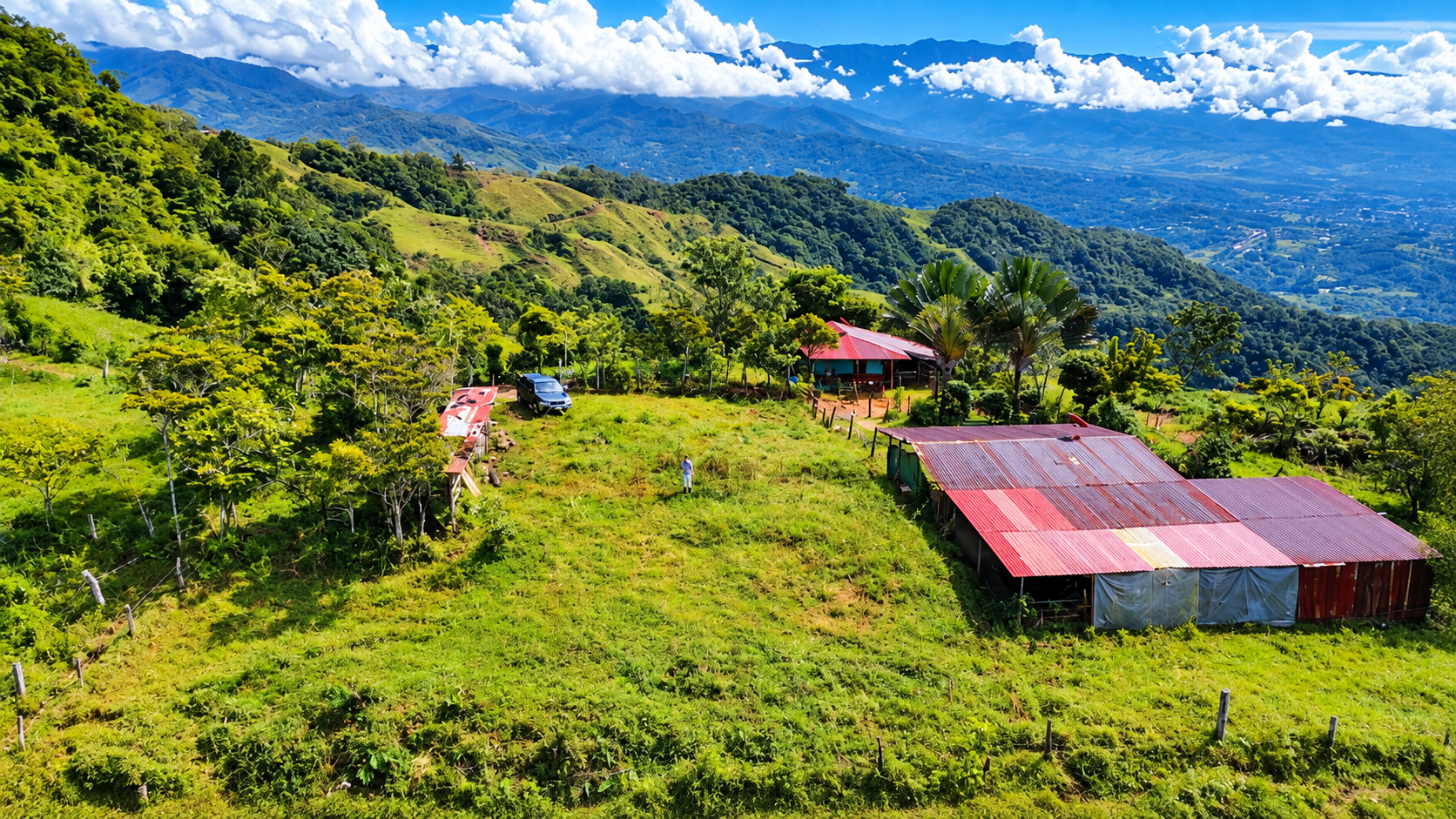 55.8-ACRE MOUNTAIN & OCEAN VIEW FARM WITH WATERFALL AND YEAR-ROUND WATER SOURCES – SAN ANTONIO DE RÍO NUEVO