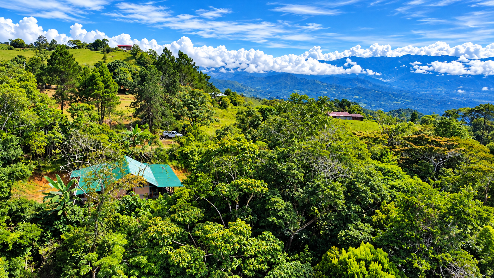 55.8-ACRE MOUNTAIN & OCEAN VIEW FARM WITH WATERFALL AND YEAR-ROUND WATER SOURCES – SAN ANTONIO DE RÍO NUEVO